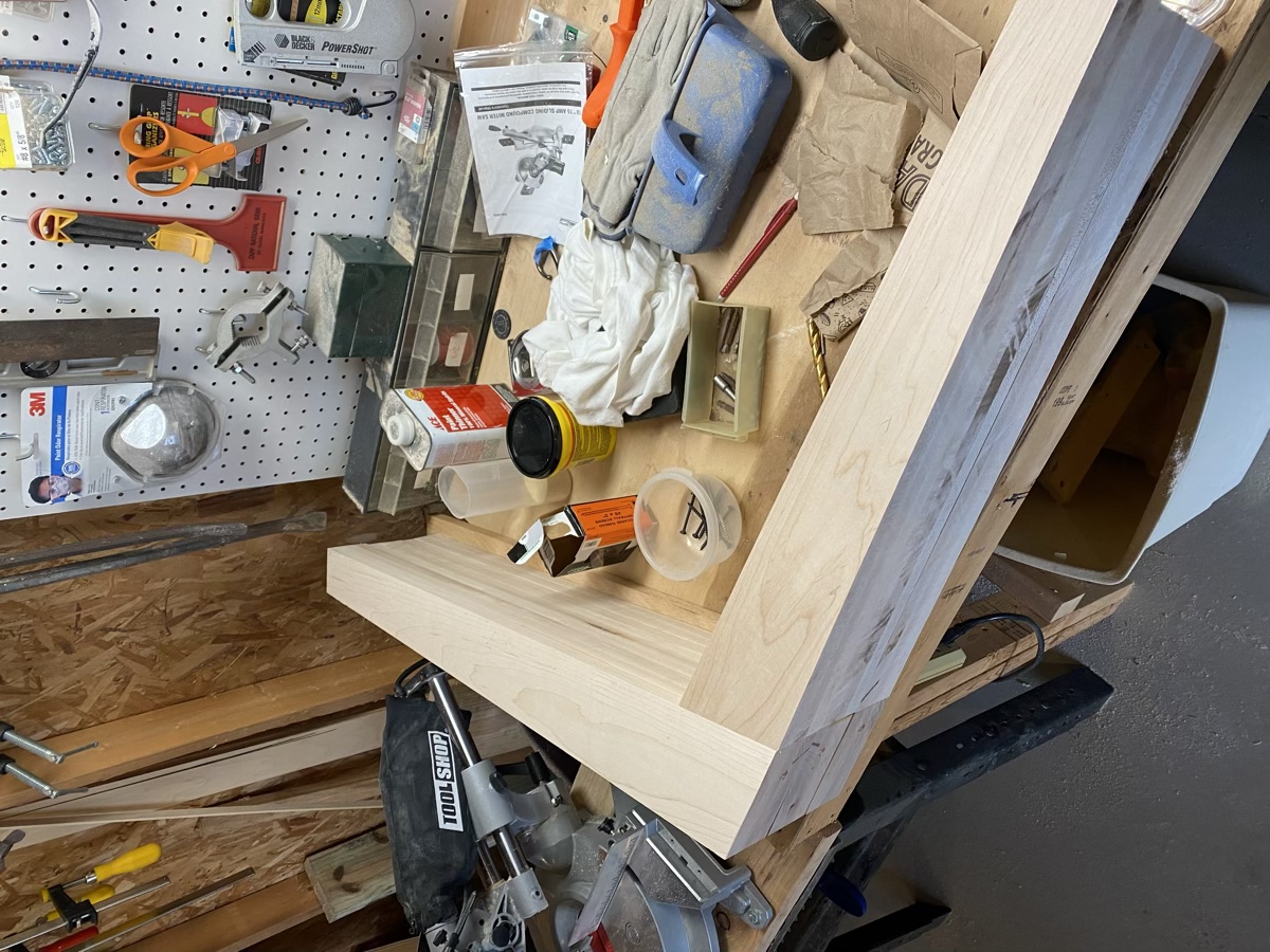 Back and bottom both glued