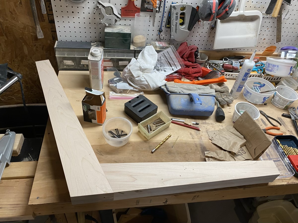 Back and bottom glued for one side